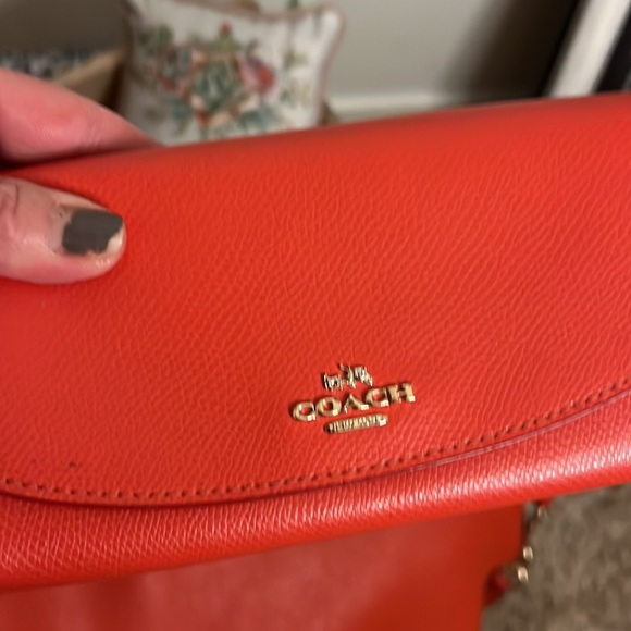 Coach RED, matching set with wallet - Picture 4 of 14